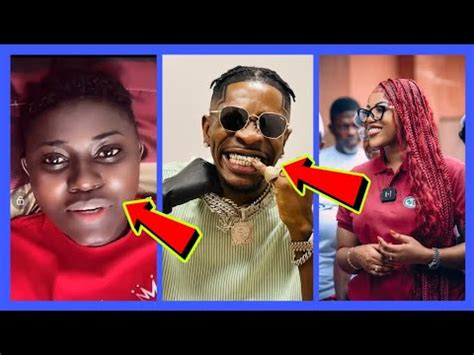 Unbelievable See How Shatta Wale Girlfriend Maali Reacts As Afua