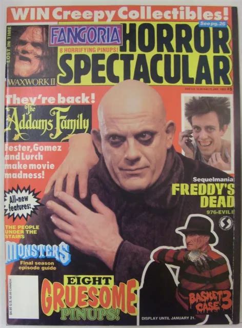 Fangoria Horror Spectacular 5 Horror Movie Magazine Freddys Dead