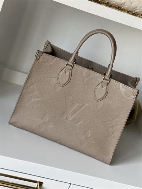 Louis Vuitton OntheGo MM Turtledove LVLENKA Luxury Consignment