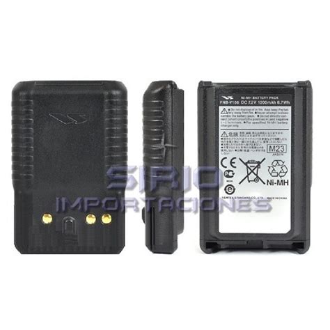 BATERIA VERTEX FNB V106 NI MH 1200MAH