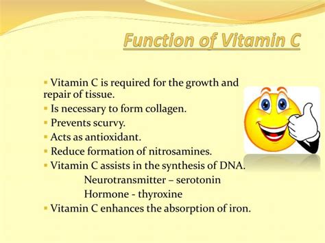 Ppt Vitamin C Powerpoint Presentation Id 3859162