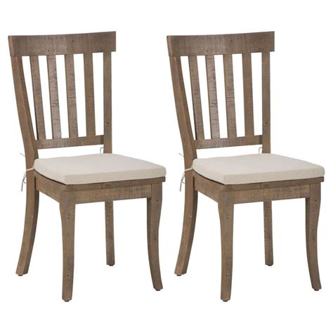 Jofran Slater Mill Slat Back Dining Chair Set Of 2 From Hayneedle