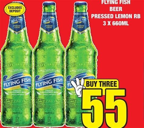 Flying Fish Beer Pressed Lemon Rb X Ml Offer At Boxer Liquors