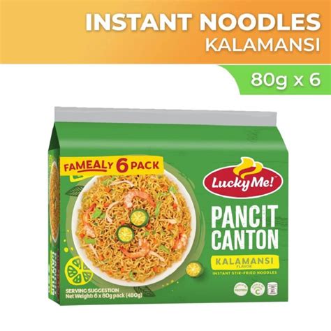 Lucky Me Pancit Canton Kalamansi Flavor Pack Of Lazada Ph