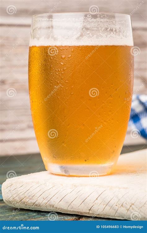 Glass Of Bier Stock Image Image Of Macro Object Cold