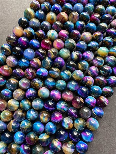 Jewelry Beauty Mm Mm Mm Mm Round Bead Galaxy Tiger Eye Bead