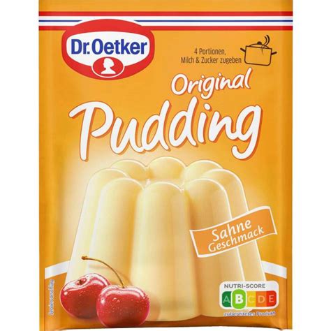 Dr Oetker Original Pudding Sahne Geschmack Jetzt Bestellen Dr Oe