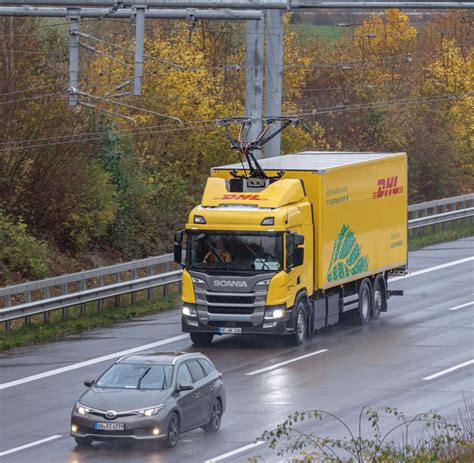 Deutsche Post Schickt Ersten Oberleitungs Lkw Auf E Highway WELT