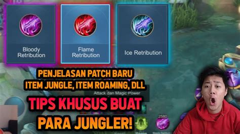 Role Jungler Wajib Nonton Penjelasan Patch Baru Tentang Item Jungle