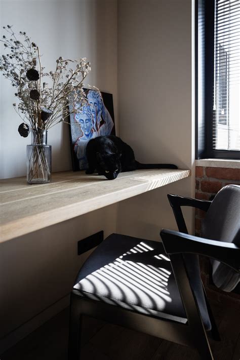 Функциональная студия 46 м² в стиле лофт для айтишника — INMYROOM
