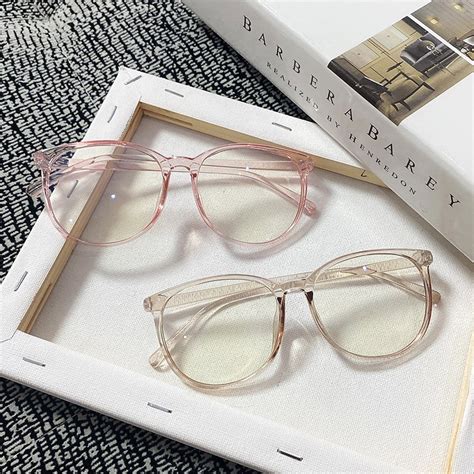 Round Spek Spec Anti Blue Light Blocking Glasses Transparent Spectacles