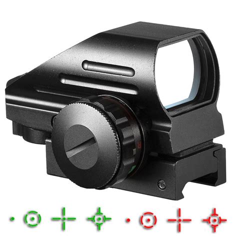 Buy Tactical Reflex Red Green Laser Reticle Holographic Projected Red