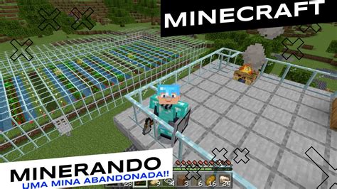 MINECRAFT Minerando E No Final Acabei Quase Morrendo E Tive Uma