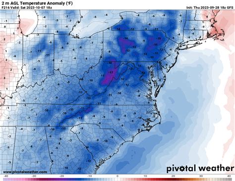 Cold Fronts Possible After First Week Of October Carolina Weather