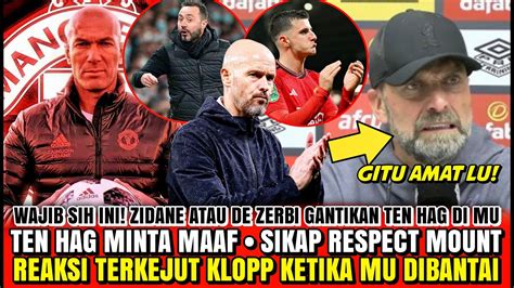 WAJIB SIH ZIDANE ATAU DE ZERBITEN HAG MINTA MAAFREAKSI TERKEJUT