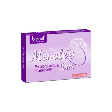 Menoless Duo Comprimate Bioeel Farmacia Tei Online