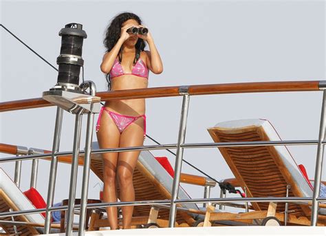 Wearing A Bikini On A Yacht In France July Rihanna Photo