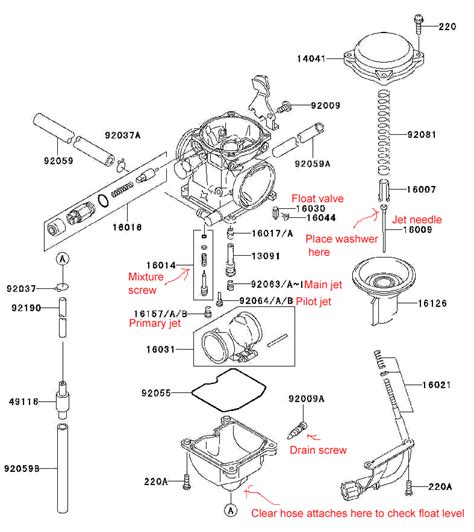 Kawasaki Klf 300 Parts Diagram