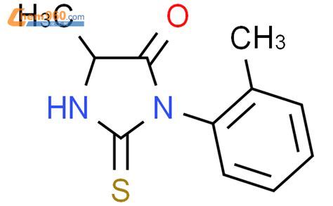 51027 26 0 4 Imidazolidinone 5 methyl 3 2 methylphenyl 2 thioxo CAS号