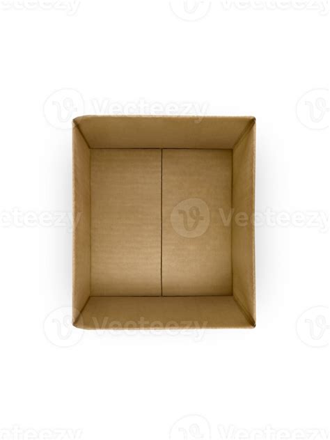 Open Empty Cardboard Box Transparent Background Png