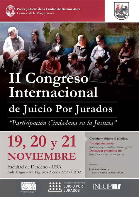 Asociaci N Argentina De Juicio Por Jurados Invitaci N Al Ii Congreso