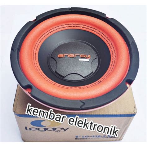 Jual Speaker Subwoofer 6 Inch Legacy LG 638 2 Dobel Coil Spiker