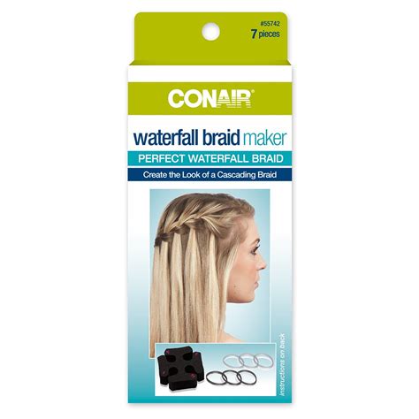 Amazon Conair Waterfall Braid Maker 7 Pcs Beauty Personal Care