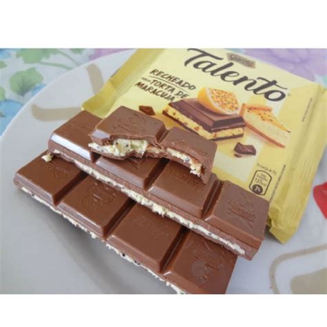 Kit Barras Chocolate Talento Torta De Maracuj G Em Promo O