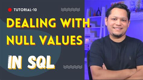 How To Work With Null Values In Sql Sql For Data Science Beginner Sql Tutorial 10 Youtube