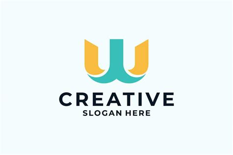 Minimalist letter W logo design inspiration. 36161578 Vector Art at ...