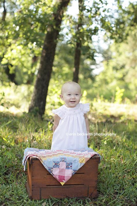 Ellie 1 Year Houston Baby Photography Erin Beckwith Photography