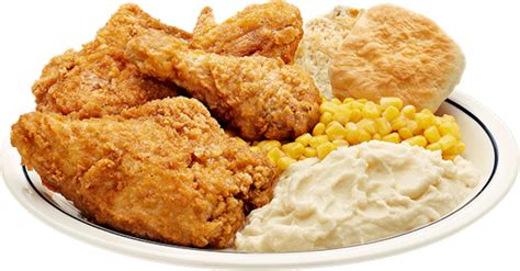 Fried Chicken Dinner Clipart