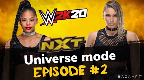 Wwe 2k20 Universe Mode The Est Dominates Episode 2 Youtube