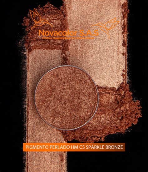 Pigmento Perlado Hm Cs Sparkle Bronze Novacolor