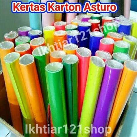 Kertas Karton Asturo Lazada Indonesia