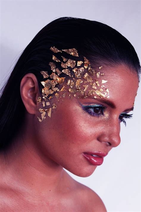 Grecian Goddess Makeup With Gold Leaf Tutorial Goddess Makeup