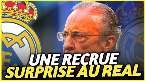 URGENT Une Recrue Surprise Au Real Madrid Pour Boucler Le Mercato