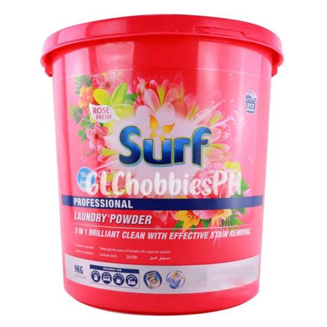 SURF Professional 9kg Laundry Detergent Powder Bucket Tub High Foam