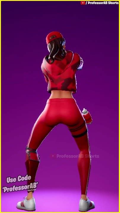 Fortnite Do The Split Emote With Ruby Skin Thicc 🍑😘😜😍 Youtube