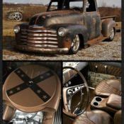 1960 Chevy Shop Truck Rat Rod Hot Rod C10 Apache Patina 2WD 1 2 Ton For Sale In American