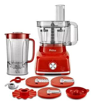 Multiprocessador Philco Pmp V Em Vermelho W V