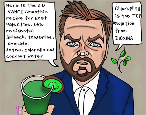 Jd Vance Political Cartoon Nft Conservative Political Cartoons