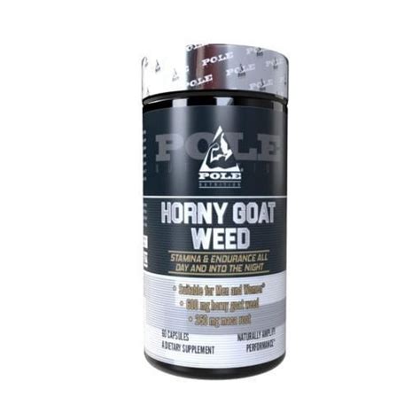 Pole Nutrition Horny Goat Weed Capsules Fitnesstack