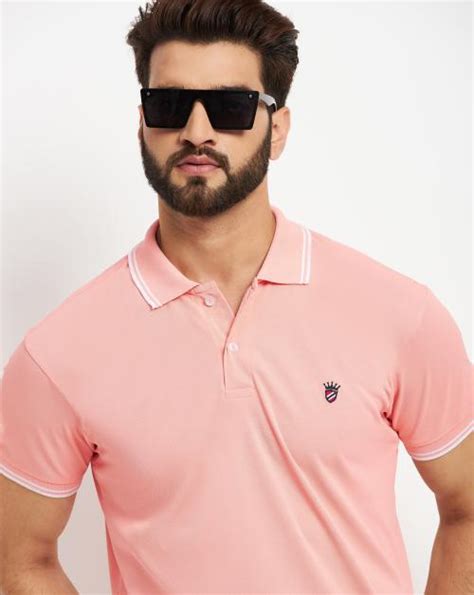 Buy Relane Men S Cotton Half Sleeves Solid Polo T Shirt Online At Best Prices In India Jiomart