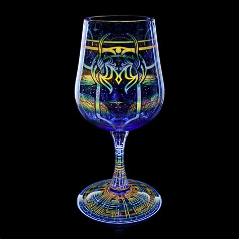 Hologram Wine Glass - Mothership Glass | Official