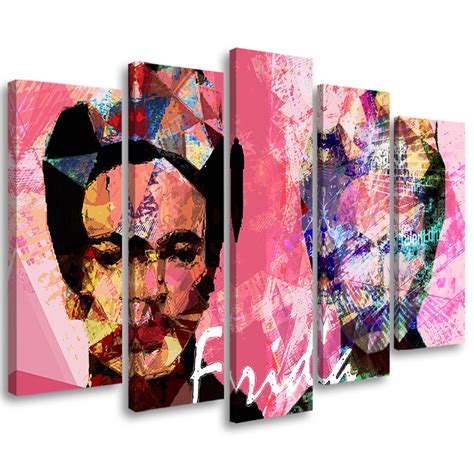 Impression Sur Toile Parties Frida Kahlo Wall Art Fr