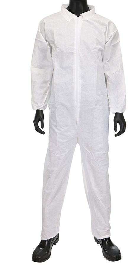 Buy Amz Disposable Coverall Large Hazmat Suit Disposable Painters