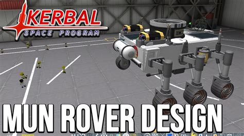 Mun Rover Design KSP Career 2021 Modded Ep 37 YouTube