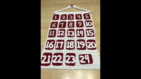 Tuto Calendrier De L Avent Au Crochet YouTube