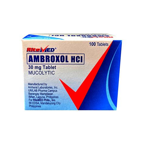 Mypharma Ritemed Ambroxol Tablet 30mg 20s